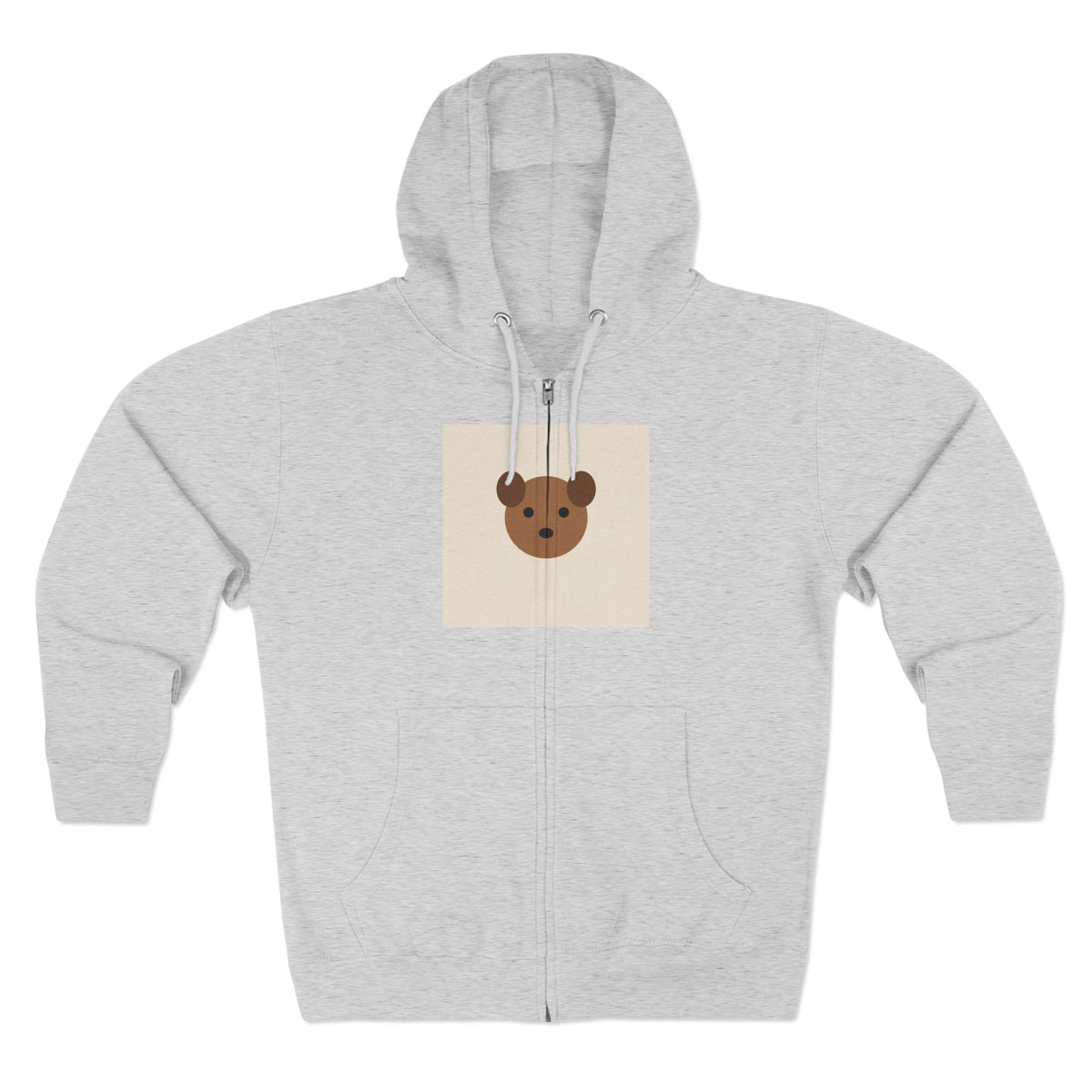 Custom Pet Photo Zip Hoodie