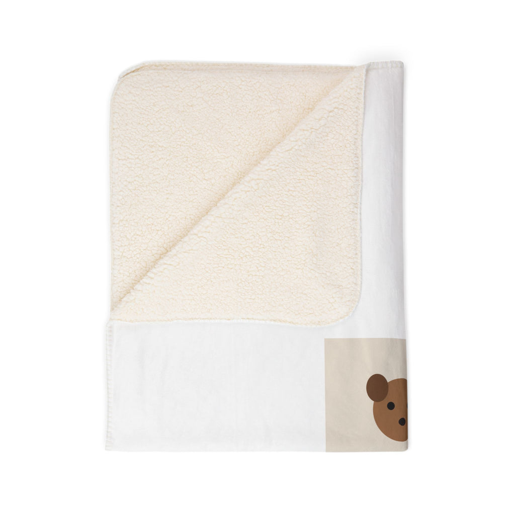 Custom Pet Photo Fleece Sherpa Blanket