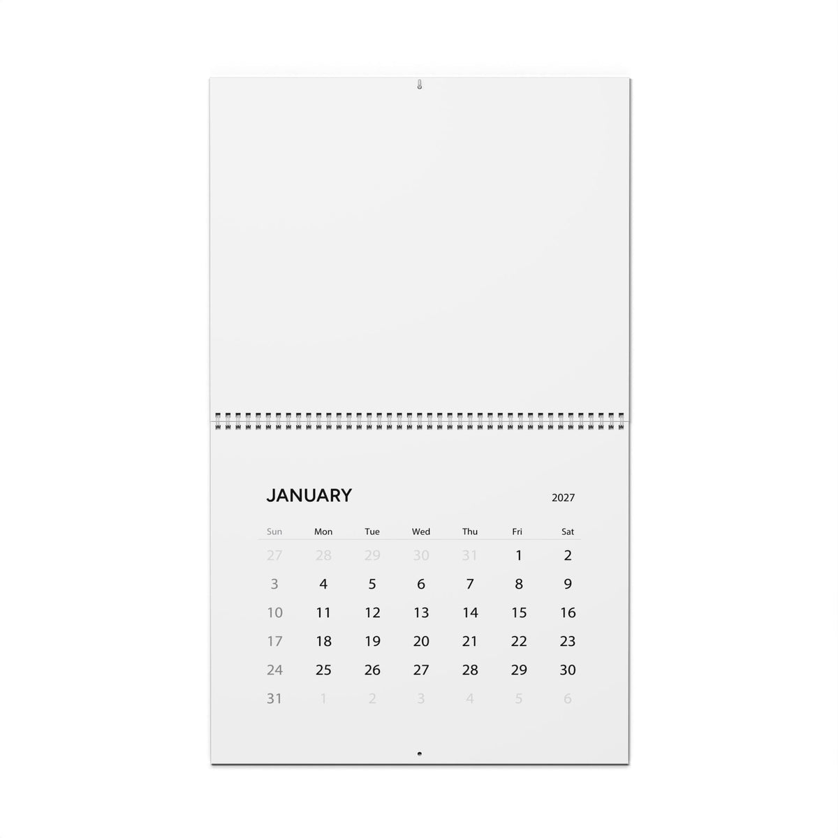 Custom Pet Photo Wall Calendar