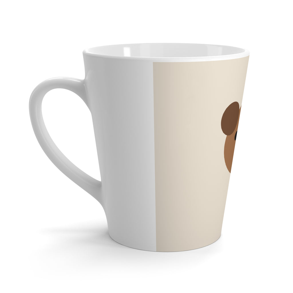 Custom Pet Photo Latte Mug