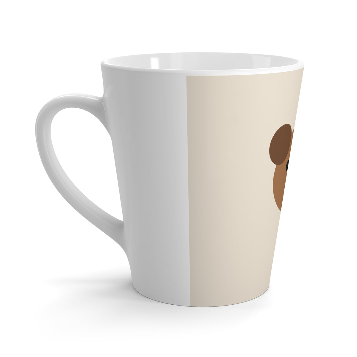 Custom Pet Photo Latte Mug