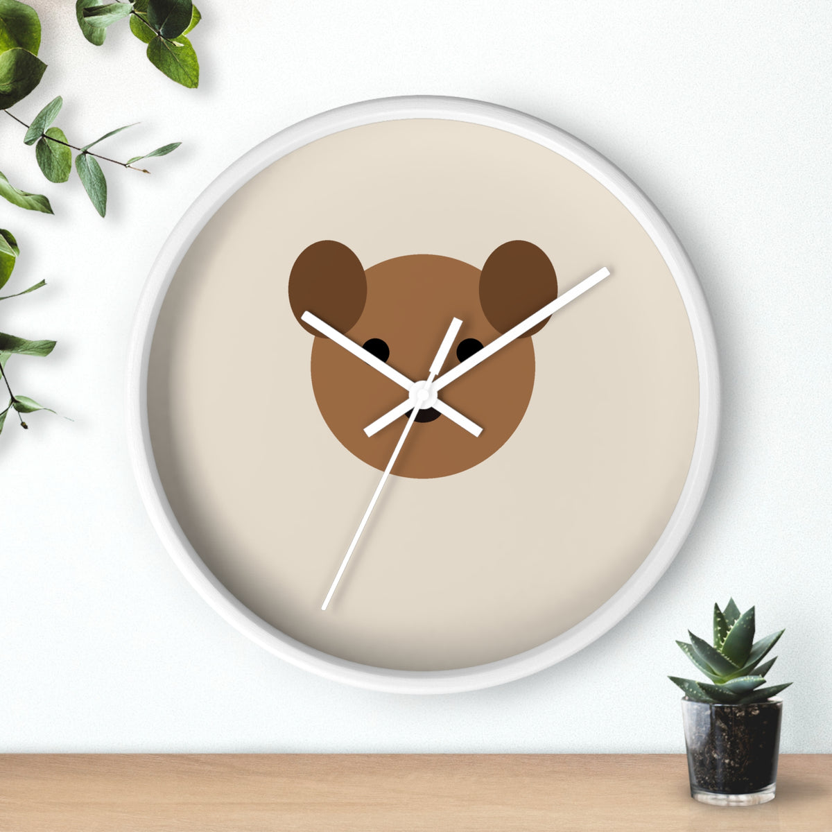 Custom Pet Photo Wall Clock