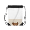 Custom Pet Photo Drawstring Bag