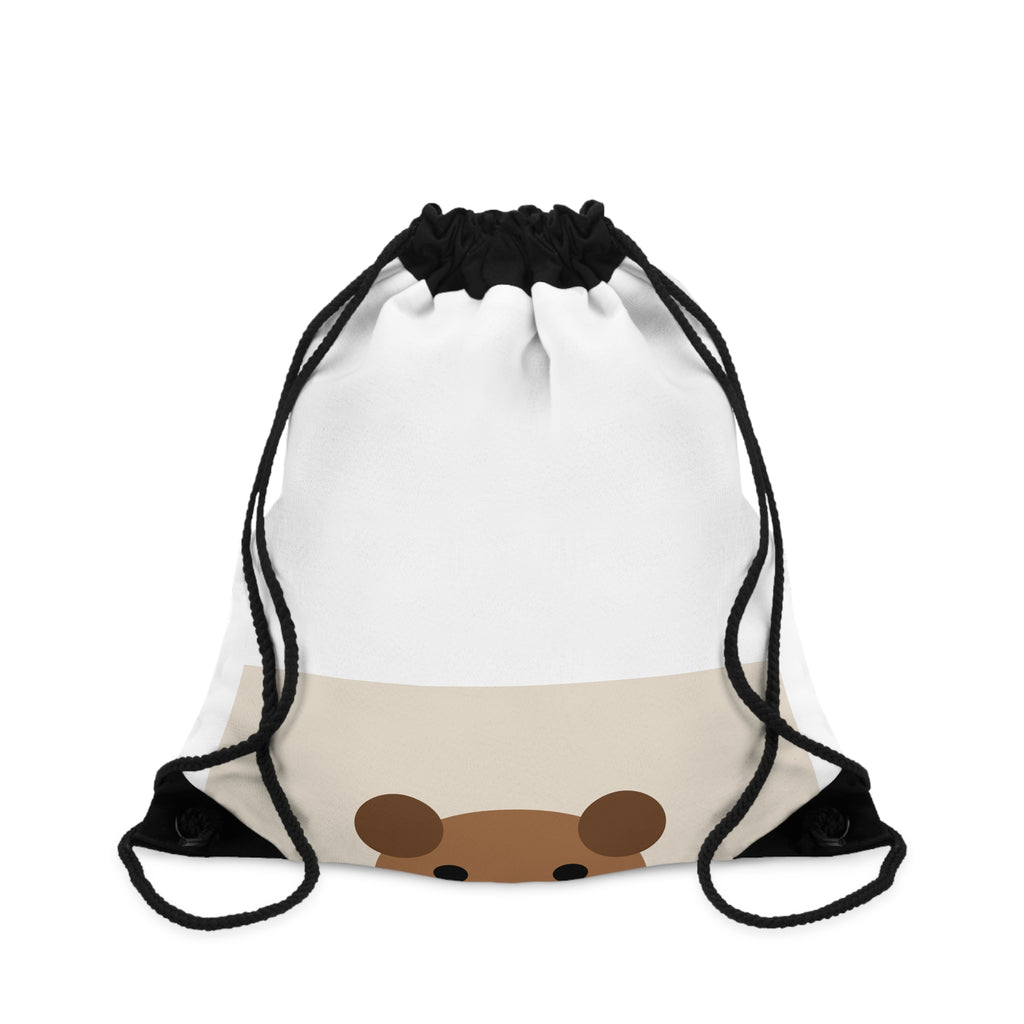 Custom Pet Photo Drawstring Bag