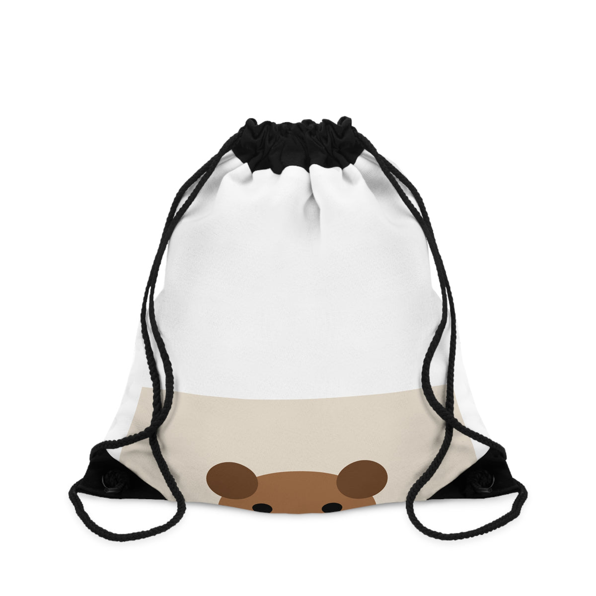 Custom Pet Photo Drawstring Bag