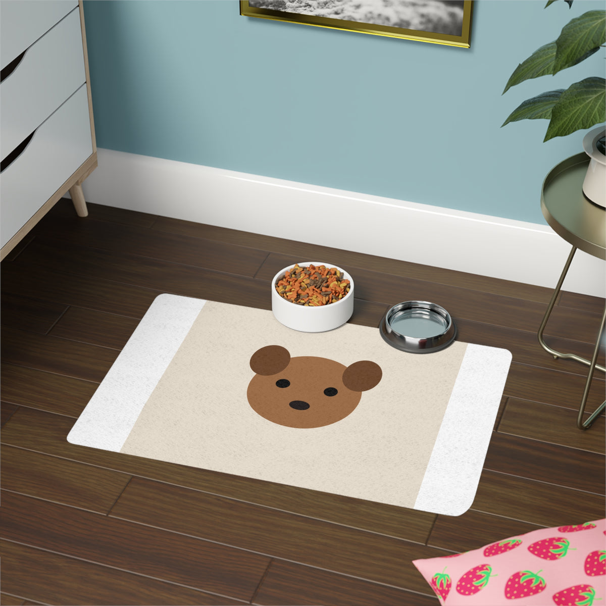 Custom Pet Photo Pet Food Mat
