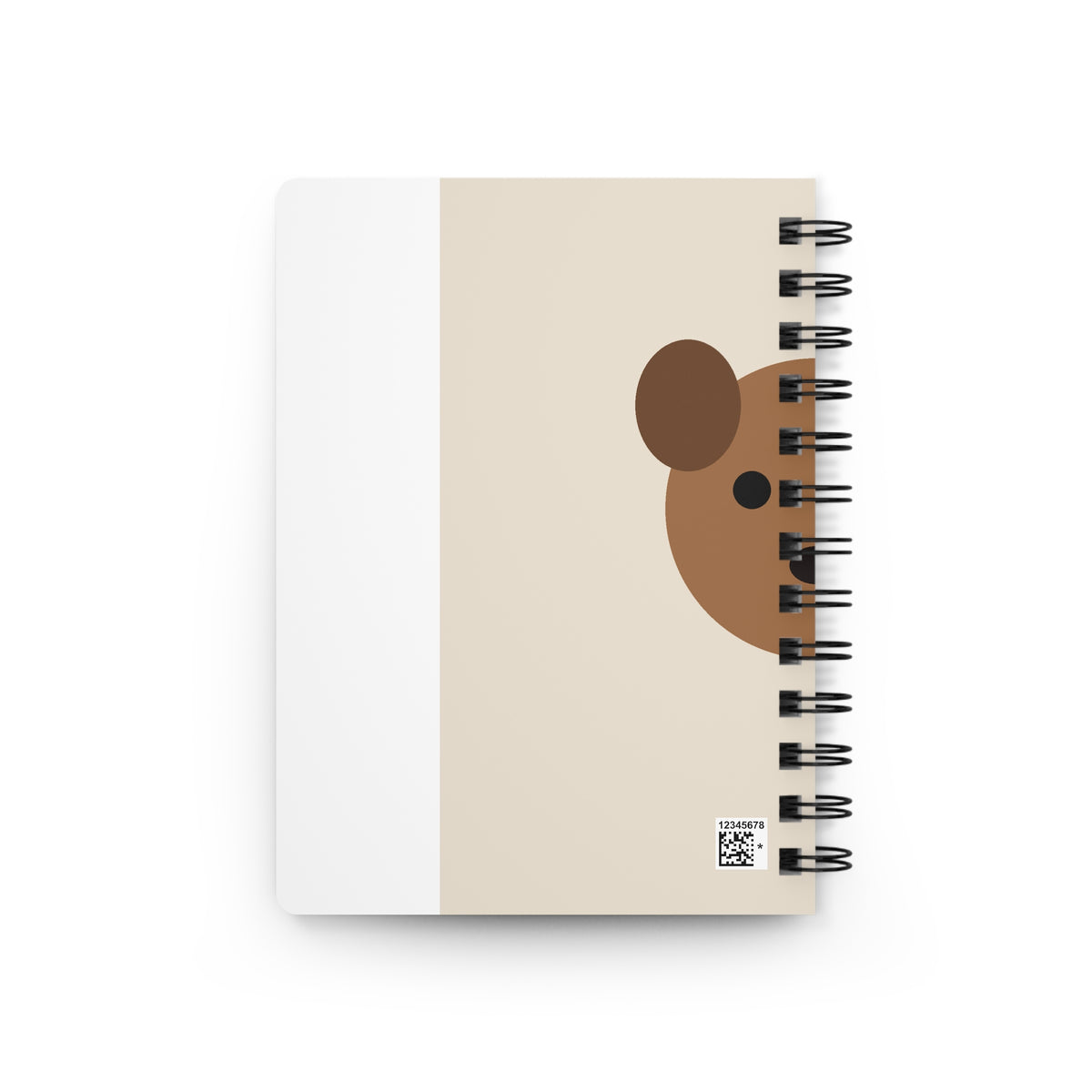 Custom Pet Photo Spiral Notebook
