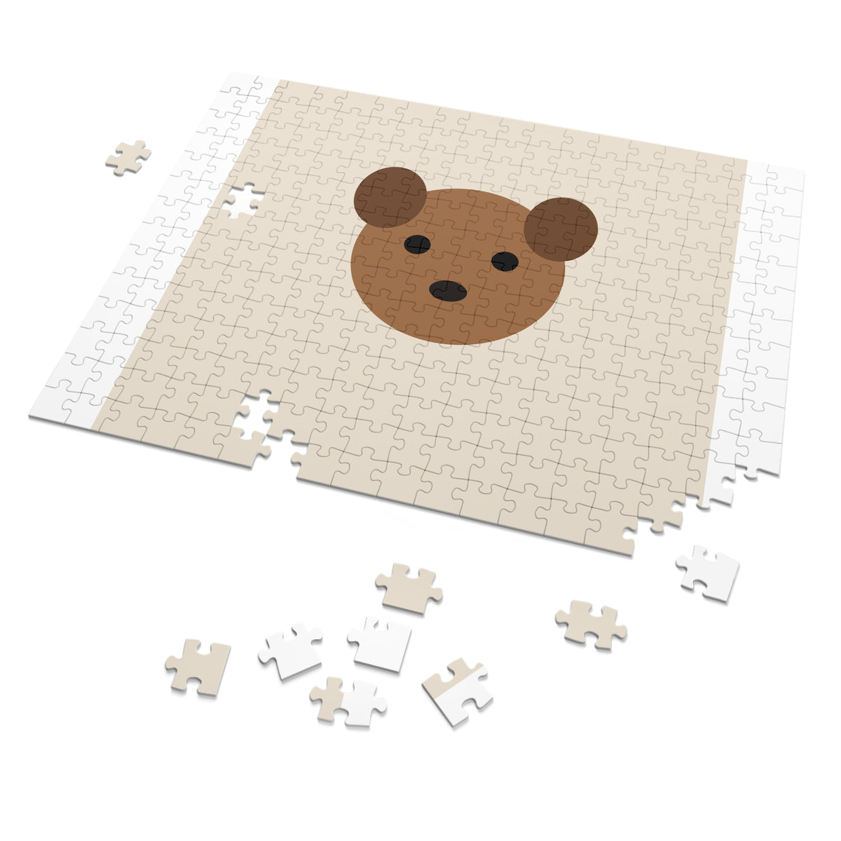 Custom Pet Photo Jigsaw Puzzle with Tin