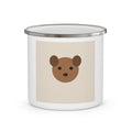 Custom Pet Photo Enamel Camping Mug