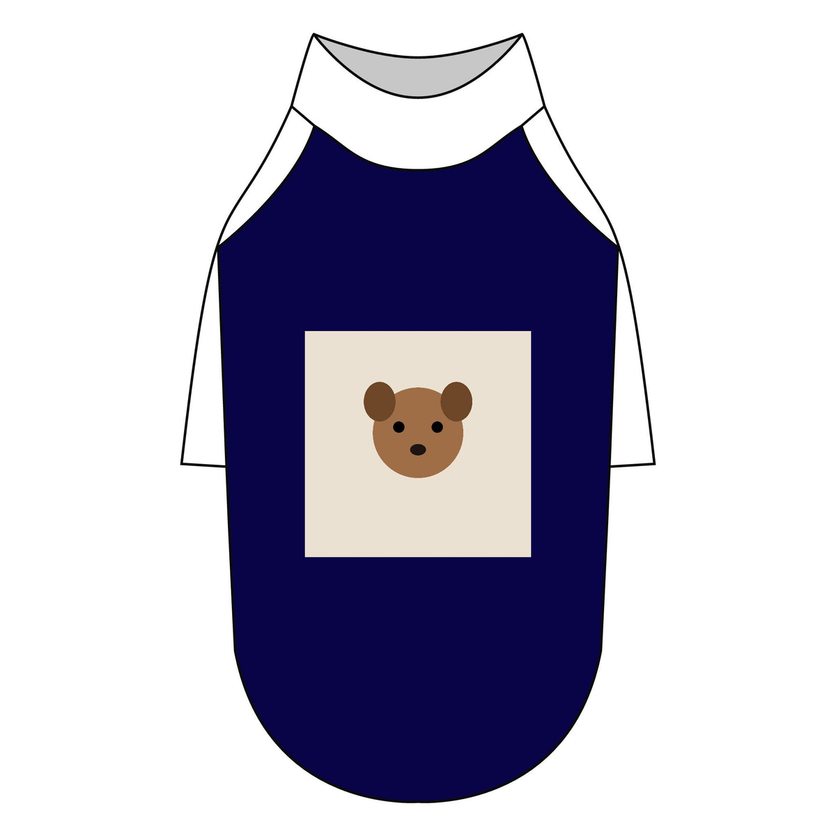Custom Pet Photo Dog Tee