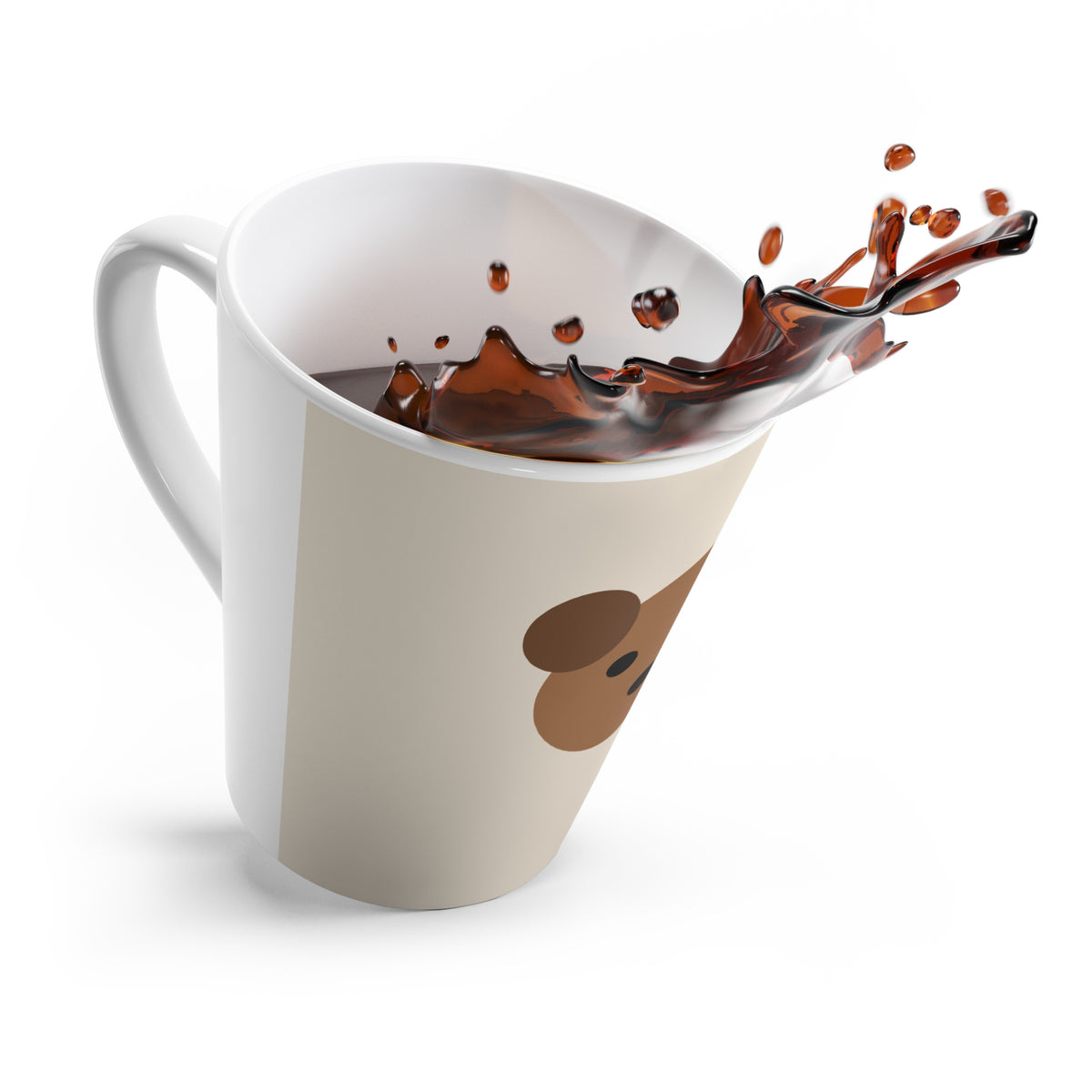 Custom Pet Photo Latte Mug
