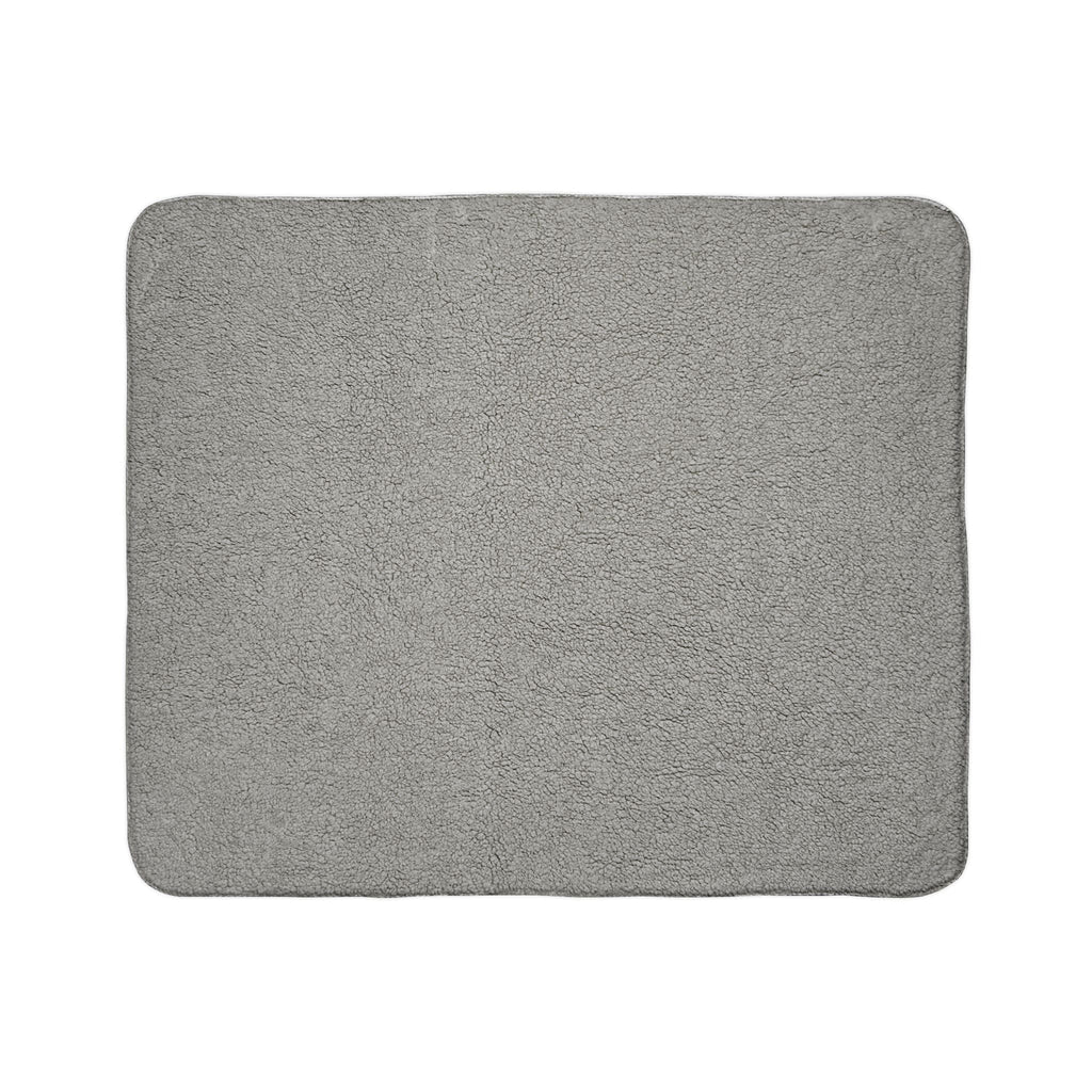 Custom Pet Photo Fleece Sherpa Blanket