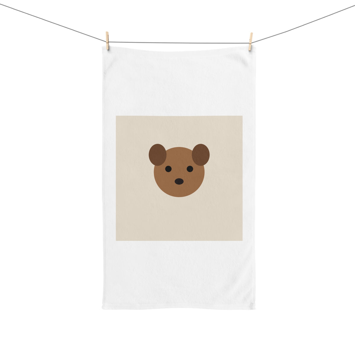 Custom Pet Photo Hand Towel
