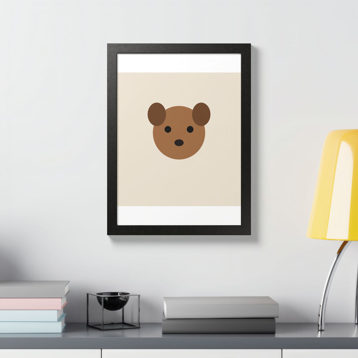 Custom Pet Photo Framed Poster