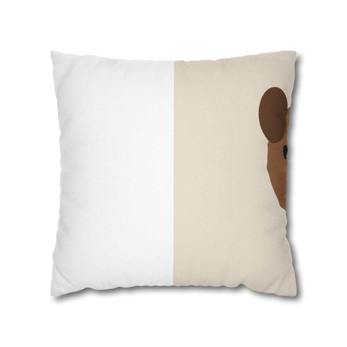 Custom Pet Photo Throw Pillow