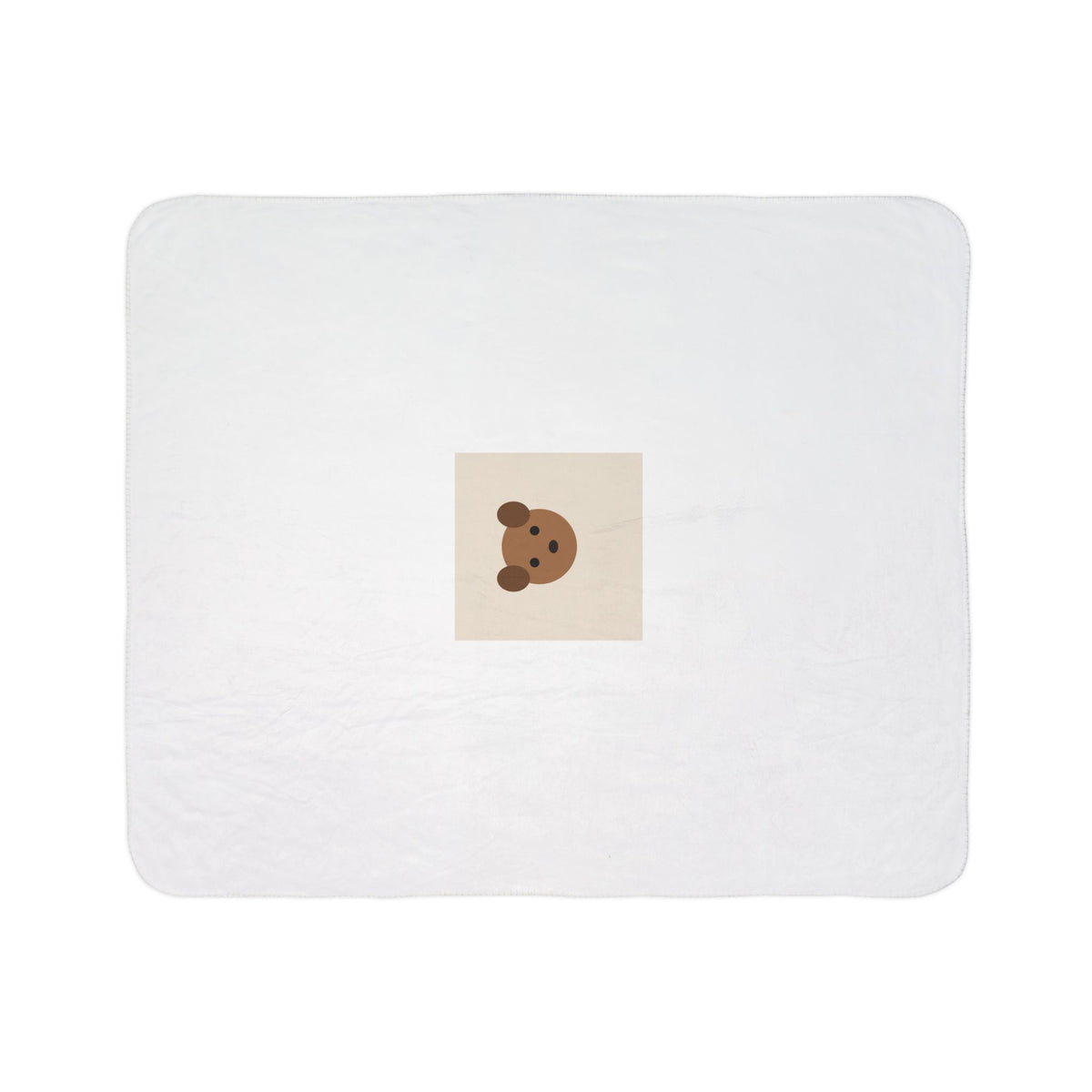 Custom Pet Photo Fleece Sherpa Blanket