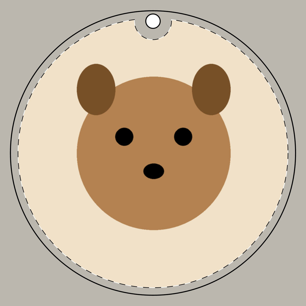 Custom Pet Photo Acrylic Keychain