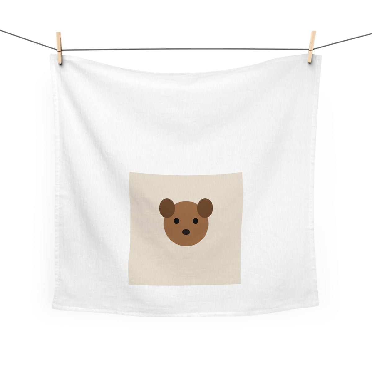 Custom Pet Photo Tea Towel