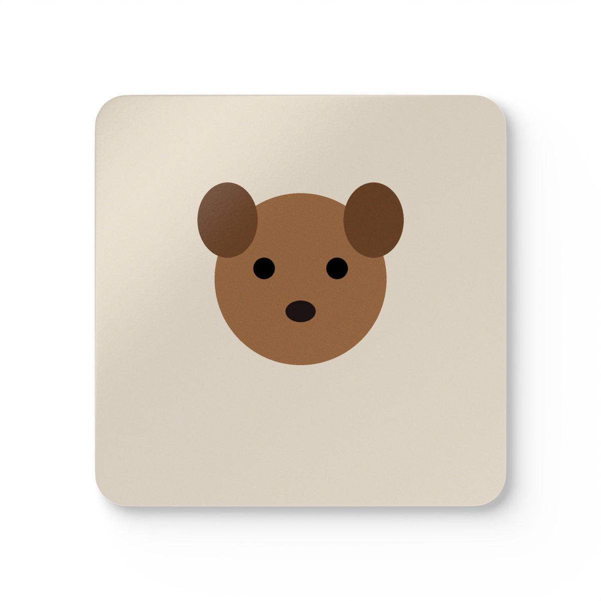 Custom Pet Photo Cork Coaster Set