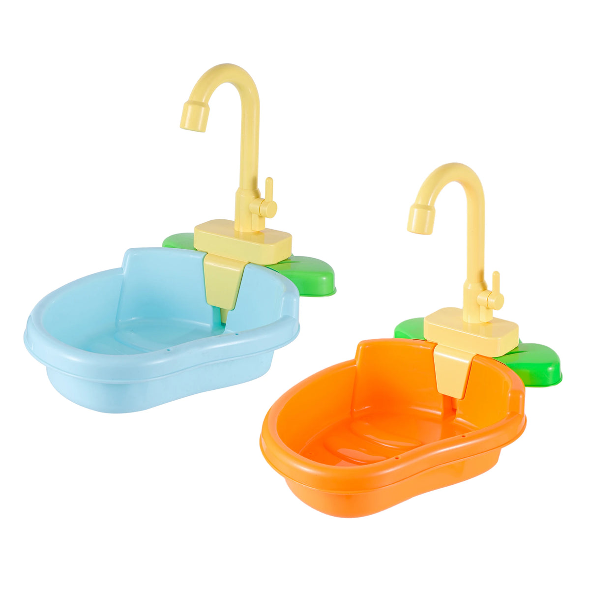 Automatic Pet Bird Shower Bath, Cage-Mounted Rain Basin for Parrots and Parakeets