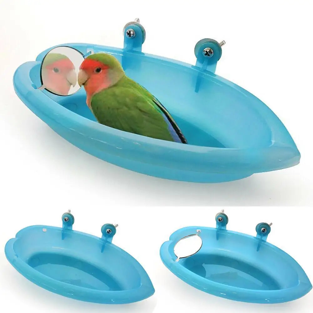 Wooden Bird Nesting Box for Parrots and Budgies, Breeding House