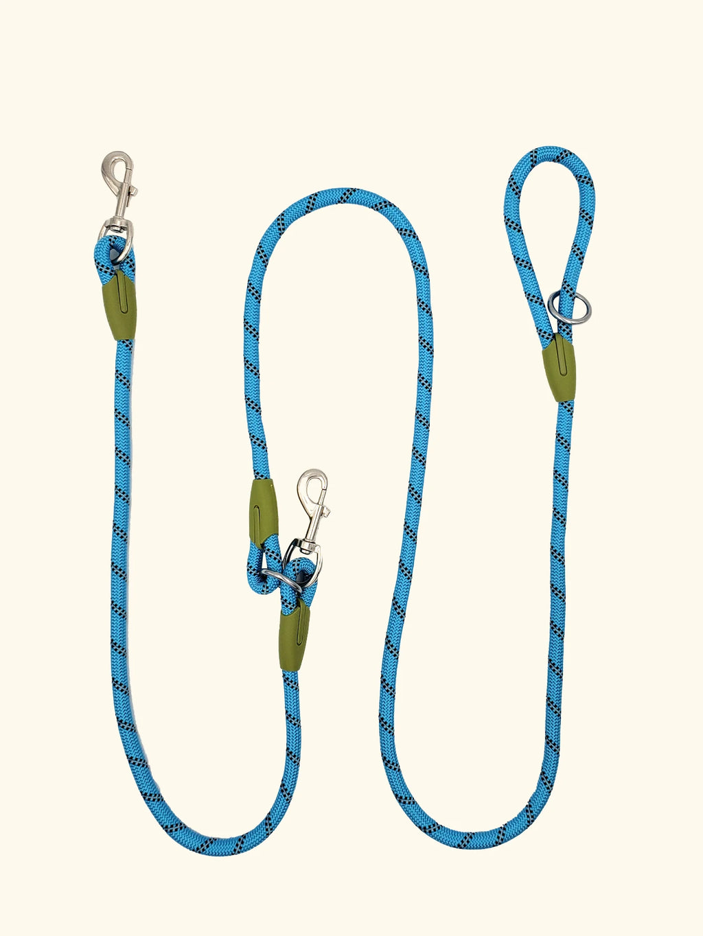 Hands-Free Reflective Dog Leash with Bungee, Crossbody Walking