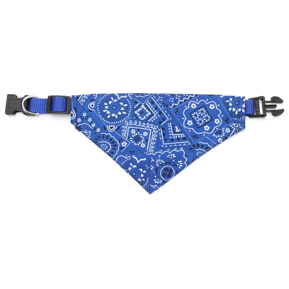 Washable Triangle Pet Bandana Scarf for Dogs and Cats