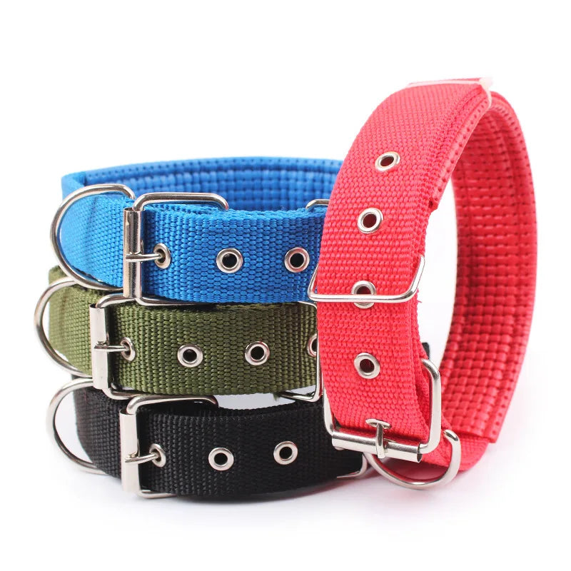 Adjustable Nylon Dog Collar for Small, Medium & Large Dogs Durable