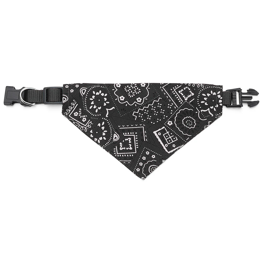 Washable Triangle Pet Bandana Scarf for Dogs and Cats