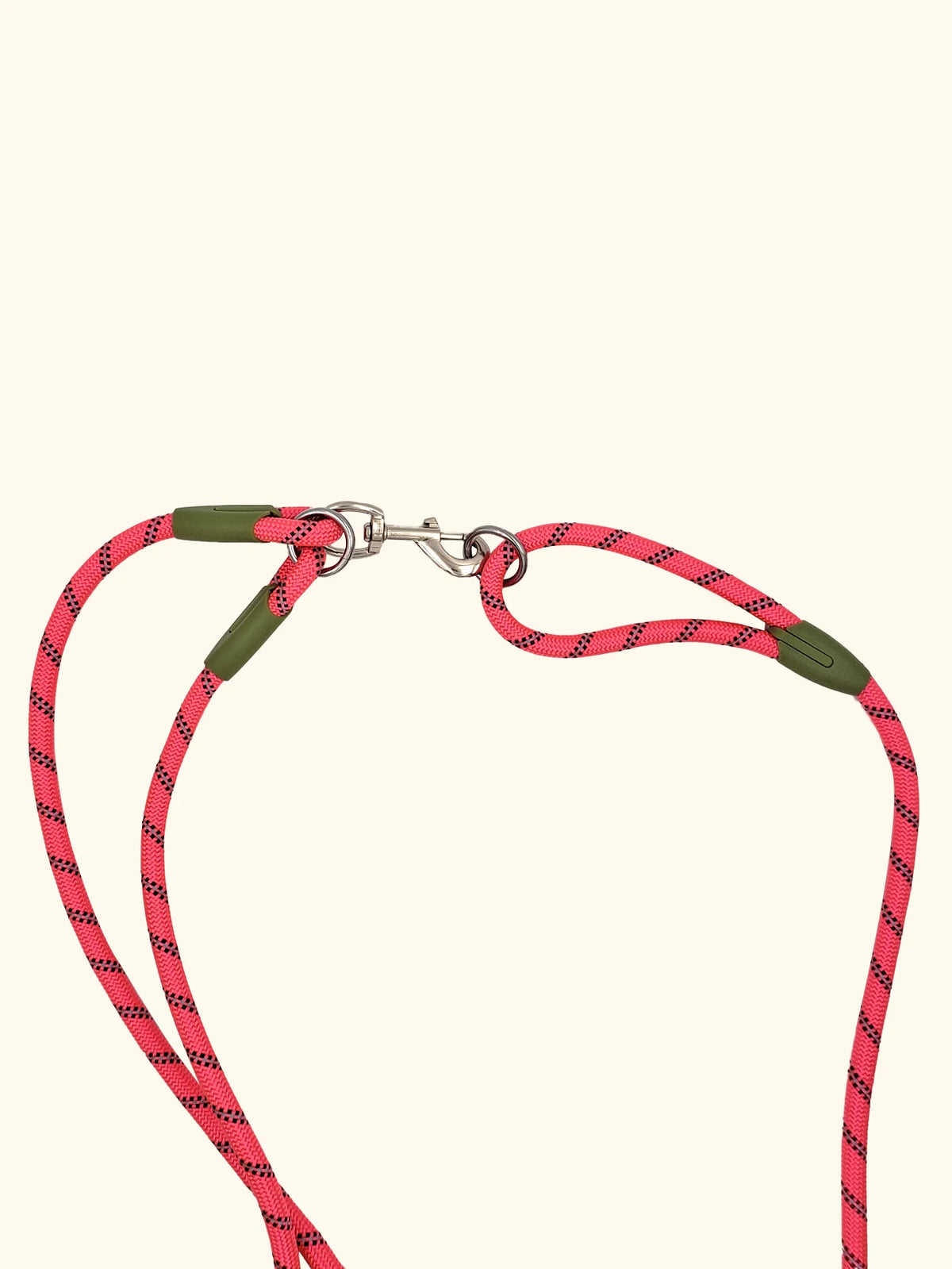 Hands-Free Reflective Dog Leash with Bungee, Crossbody Walking