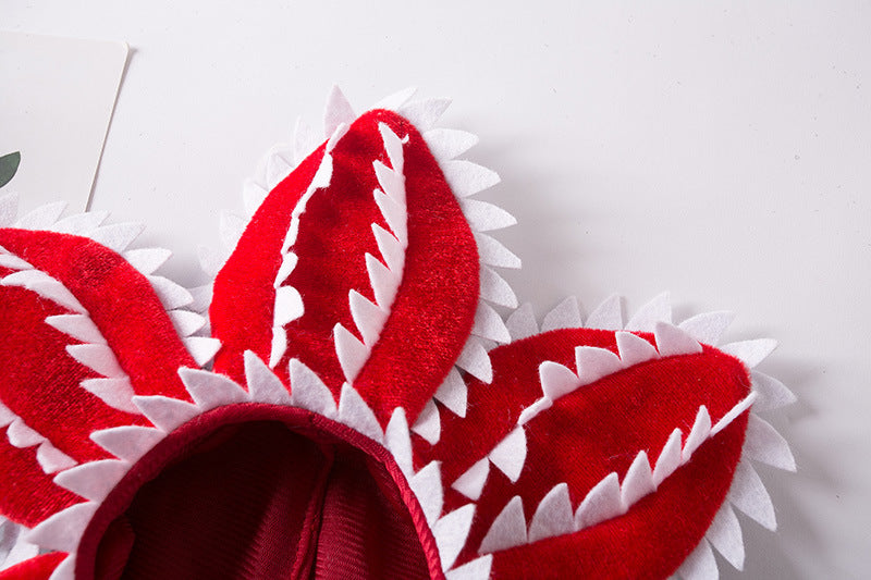 Scary Demogorgon Halloween Cat and Dog Hat Costume