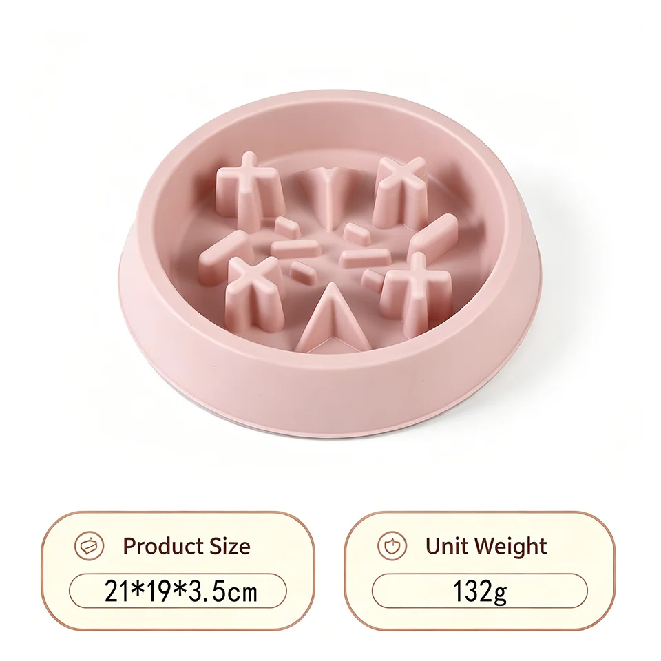 Dog Puzzle Slow Feeder Bowl – Interactive Treat Toy for Dogs & Cats