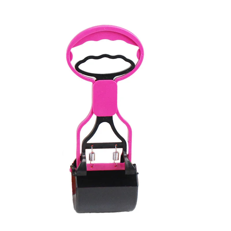 Heavy-Duty Dog Poop Scooper Jaw Clamp, Long-Handle Waste Picker