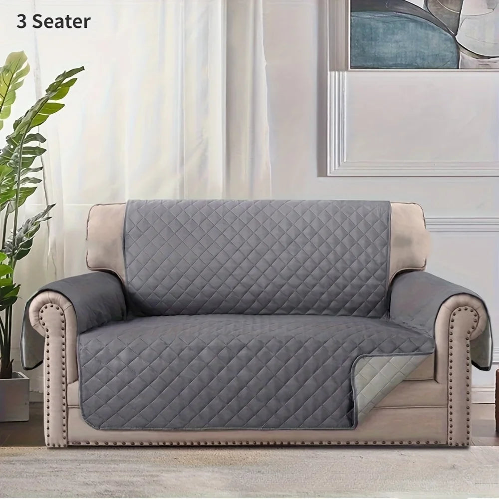 Waterproof Pet Sofa Cover, Reversible Couch Protector for Dogs & Cats