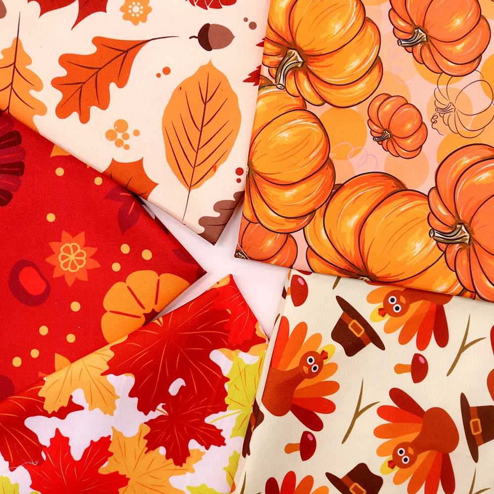Thanksgiving Turkey Dog Bandana, Fall Pet Scarf for Dogs & Cats
