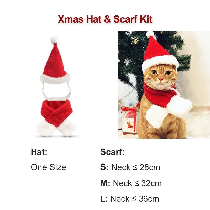 Santa Claus Pet Costume for Dogs & Cats