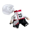Funny Chef Pet Costume with Hat for Halloween Dress-Up Photos