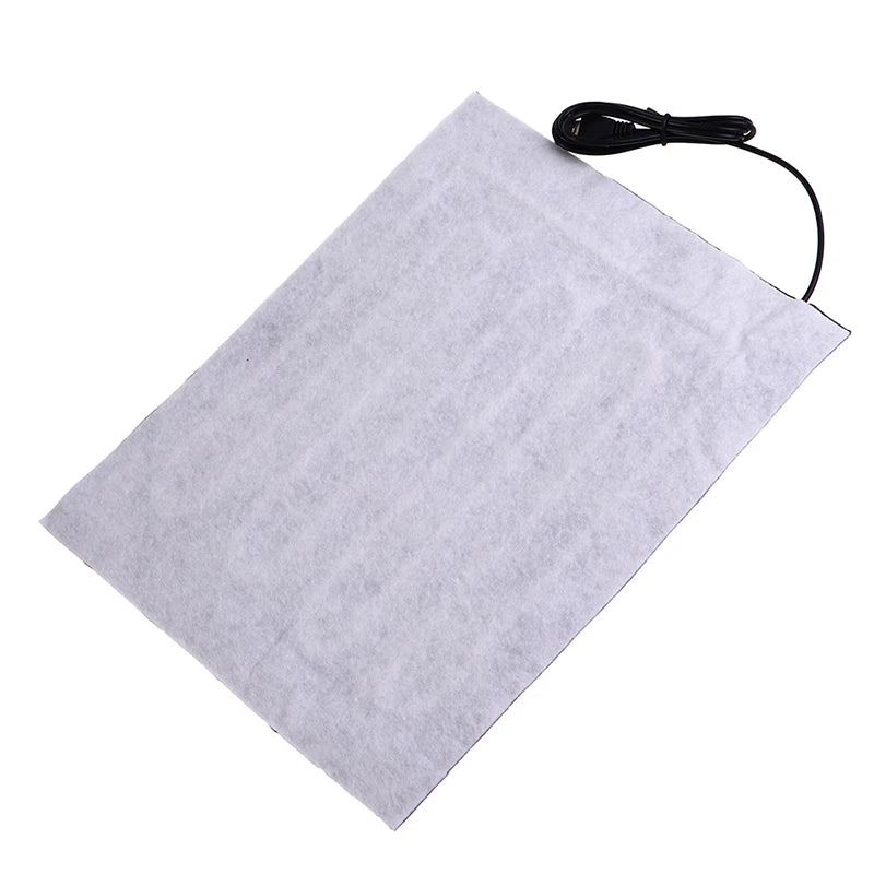 USB Pet Warming Heating Pad, 24x30cm Winter Mat for Cats & Small Dogs