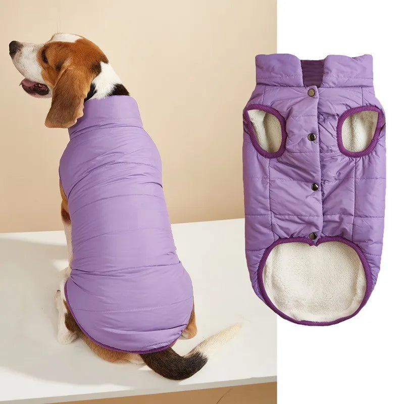 Christmas Winter Dog Coat, Warm Clothes for Small Dogs