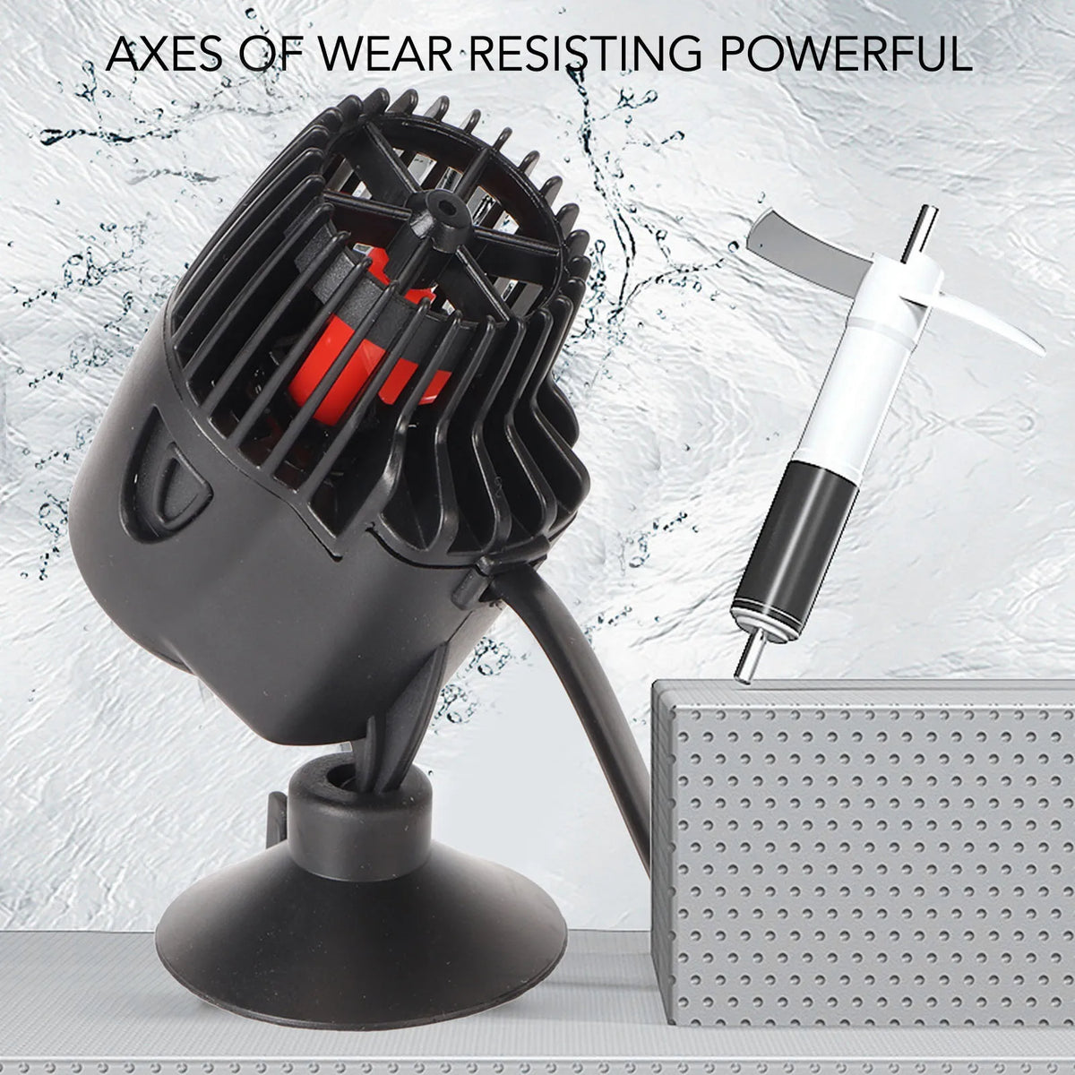 360° Adjustable Aquarium Wave Maker, Quiet Submersible Circulation Pump