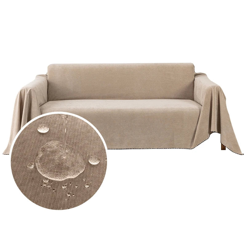 Waterproof Pet-Proof Sofa Blanket, Scratch-Resistant Furniture Cover