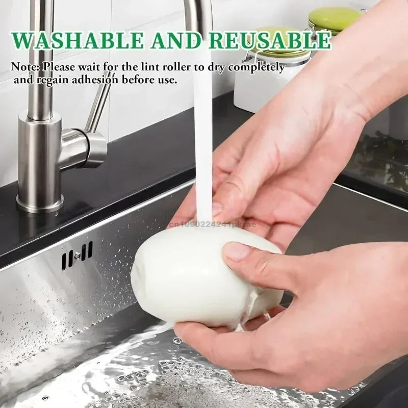 Reusable Washable Pet Hair Remover Roller for Dogs & Cats