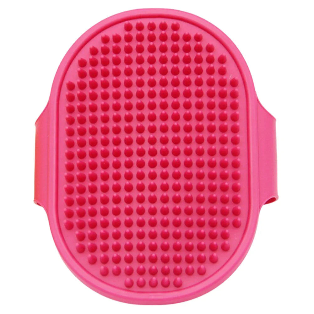 Silicone Pet Bath Massage Brush, Deshedding Tool for Dogs & Cats