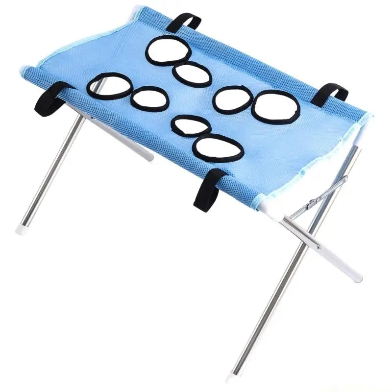 Pet Grooming & Bathing Bed with Support Frame and Drain Hole