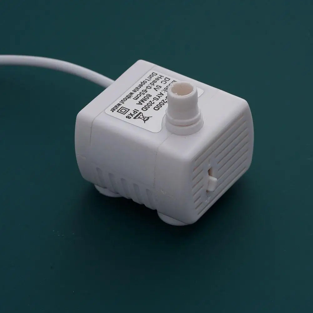 Quiet USB Pet Water Fountain Replacement Pump for Cats & Dogs
