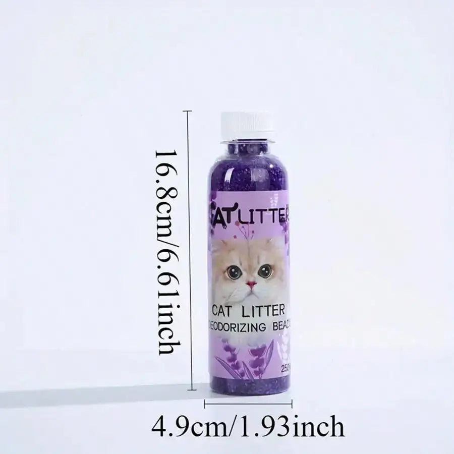 Cat Litter Deodorizer Beads, Plant-Based Odor Eliminator