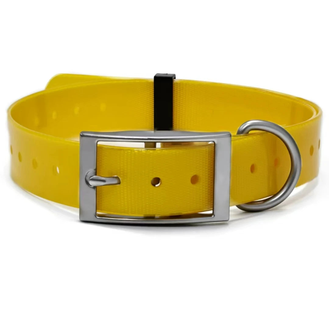 Waterproof TPU Dog Collar, Odor-Proof Adjustable Collar for Large Dogs
