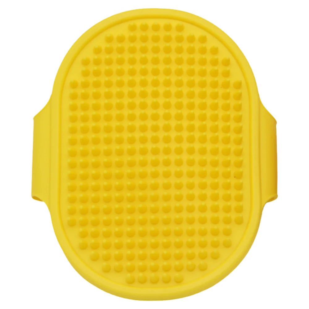 Silicone Pet Bath Massage Brush, Deshedding Tool for Dogs & Cats