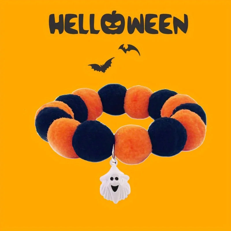 Halloween Breakaway Pet Collar 3-Pack with Bells for Cats & Small Dogs