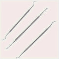 3-Piece Stainless Steel Pet Dental Scaler Kit for Tartar Removal